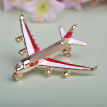 Load image into Gallery viewer, Airplane Brooch