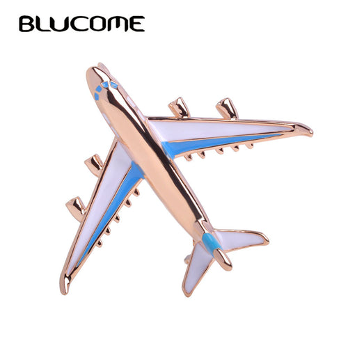 Silver Gold Plane Necklace Airplane – High Desert Avionics