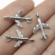 Load image into Gallery viewer, Airplane Airbus Charm Pendants